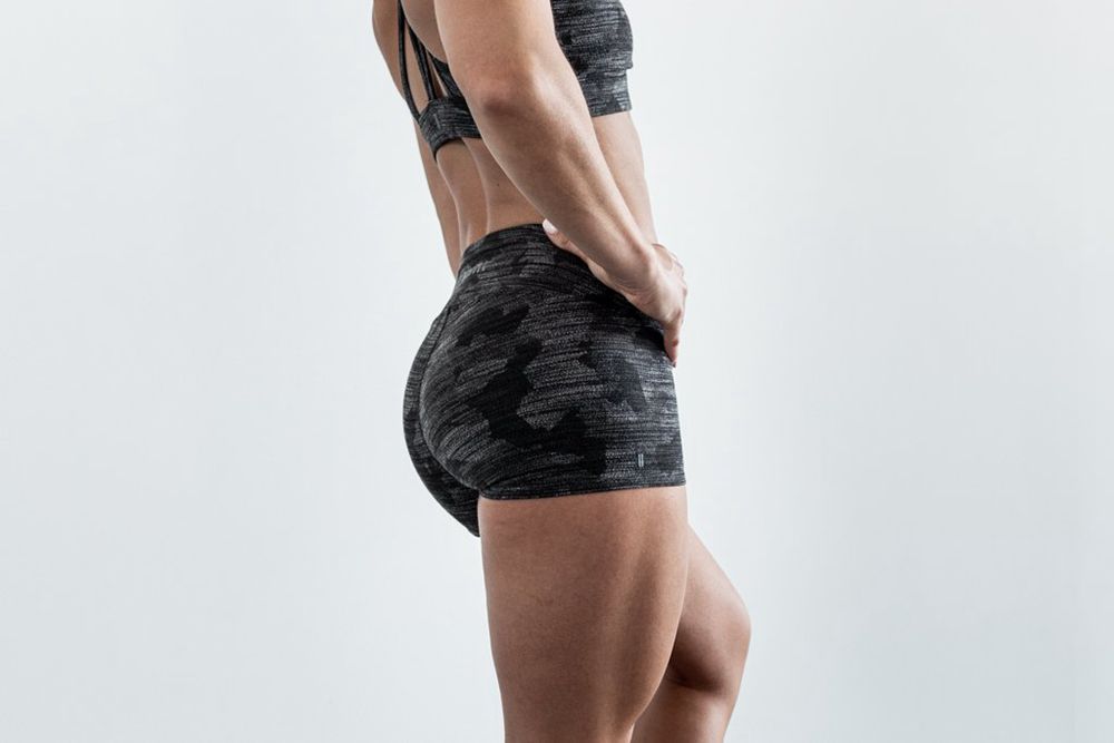 NOBULL Women's 2" Shorts - Dark Camo - Ireland (2395EJCNM)
